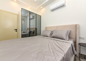 One-bedroom apartment with access to the garden in the center of Alanya