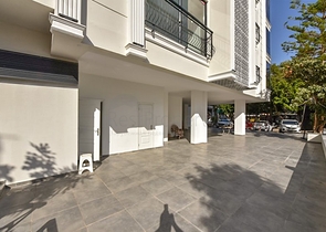 One-bedroom apartment with access to the garden in the center of Alanya