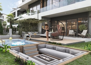 4+2 villa in the prestigious area of Alanya Tepe