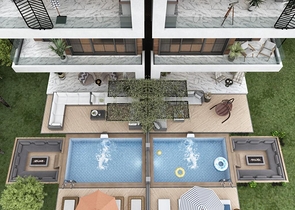 4+2 villa in the prestigious area of Alanya Tepe