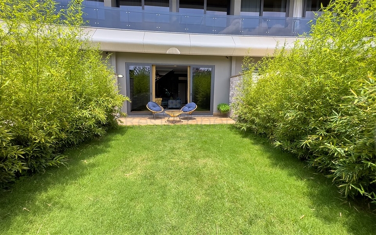 2+1 garden duplex on the first coastline in Kargicak