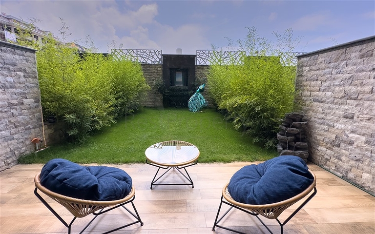 2+1 garden duplex on the first coastline in Kargicak