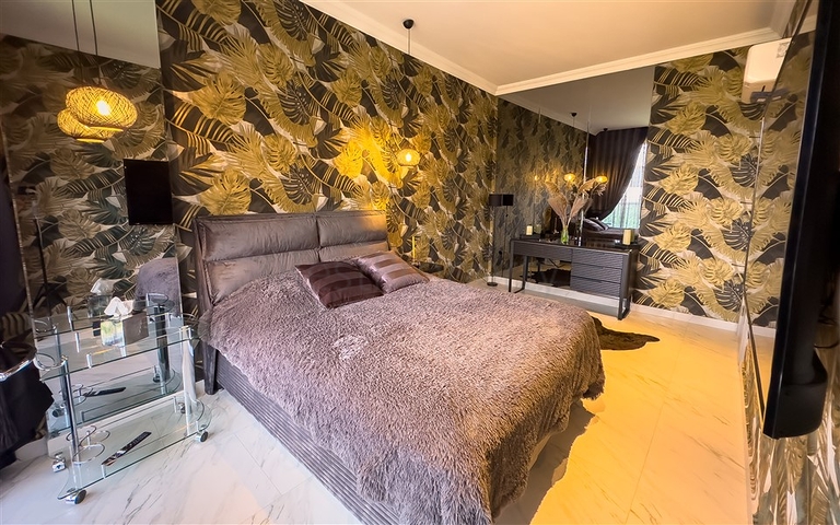 2+1 garden duplex on the first coastline in Kargicak