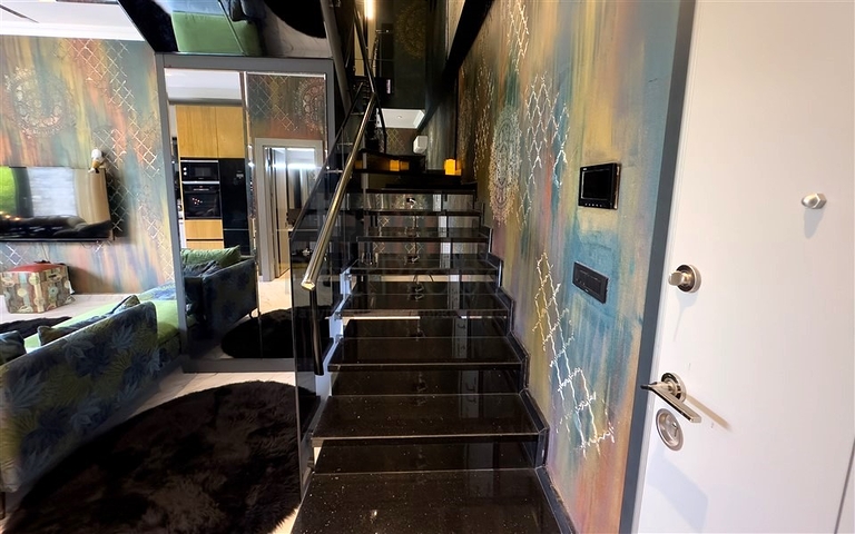 2+1 garden duplex on the first coastline in Kargicak