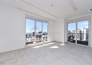 1+1 apartment in a new complex in Avsallar district