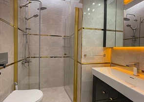 One-bedroom furnished apartment in a new complex in Mahmutlar