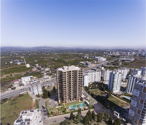 A residential complex in the final stage of construction in the Teje neighborhood A residential complex in the final stage of construction in the Teje neighborhood