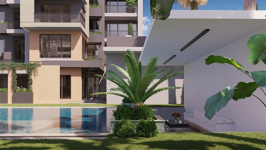 A residential complex in the final stage of construction in the Teje neighborhood A residential complex in the final stage of construction in the Teje neighborhood