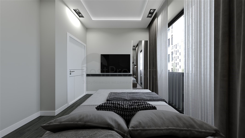 A residential complex in the final stage of construction in the Teje neighborhood A residential complex in the final stage of construction in the Teje neighborhood