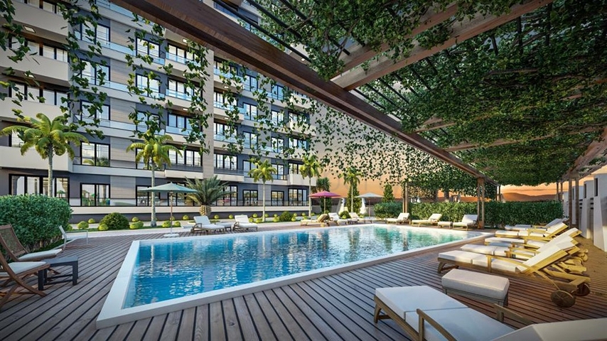 Ready-made apartments in a new residential complex in the Arpachbakhshish area