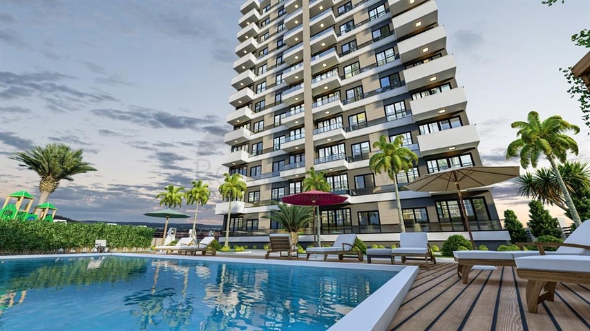 Ready-made apartments in a new residential complex in the Arpachbakhshish area