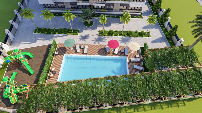 Ready-made apartments in a new residential complex in the Arpachbakhshish area