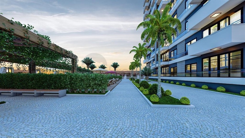 Ready-made apartments in a new residential complex in the Arpachbakhshish area