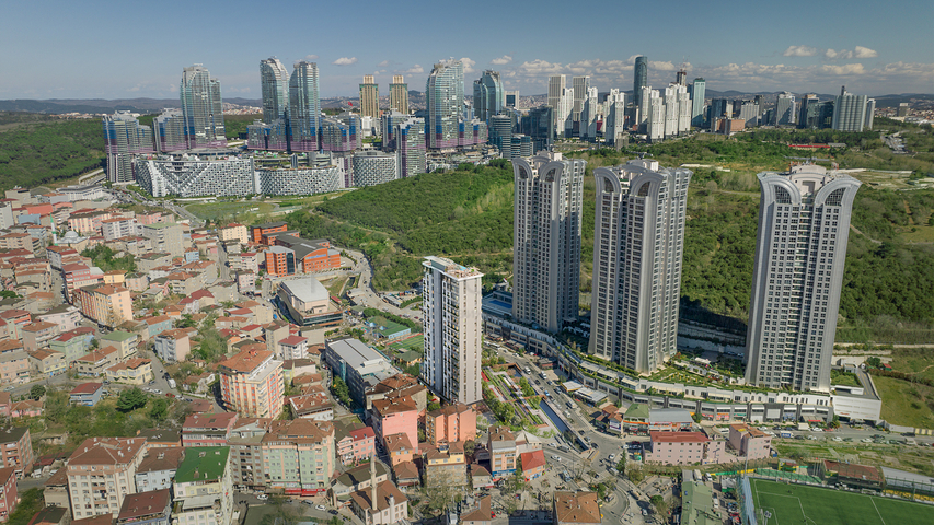 5-star accommodation in a new luxury residential complex in Maslak district