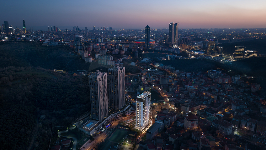 5-star accommodation in a new luxury residential complex in Maslak district