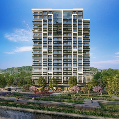 5-star accommodation in a new luxury residential complex in Maslak district