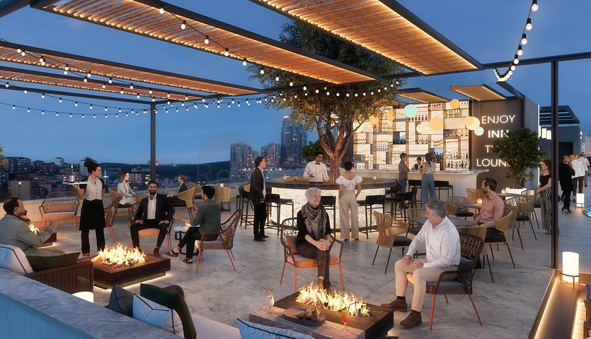 5-star accommodation in a new luxury residential complex in Maslak district