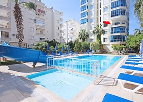 2+1 apartment in the popular area of Mahmutlar
