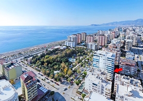 2+1 apartment in the popular area of Mahmutlar