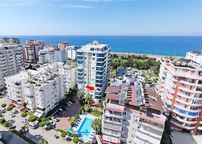 2+1 apartment in the popular area of Mahmutlar