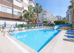 2+1 apartment in the popular area of Mahmutlar