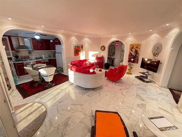 2+1 villa with furniture and appliances only 900 m from the Mediterranean Sea