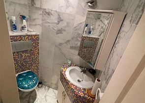 2+1 villa with furniture and appliances only 900 m from the Mediterranean Sea