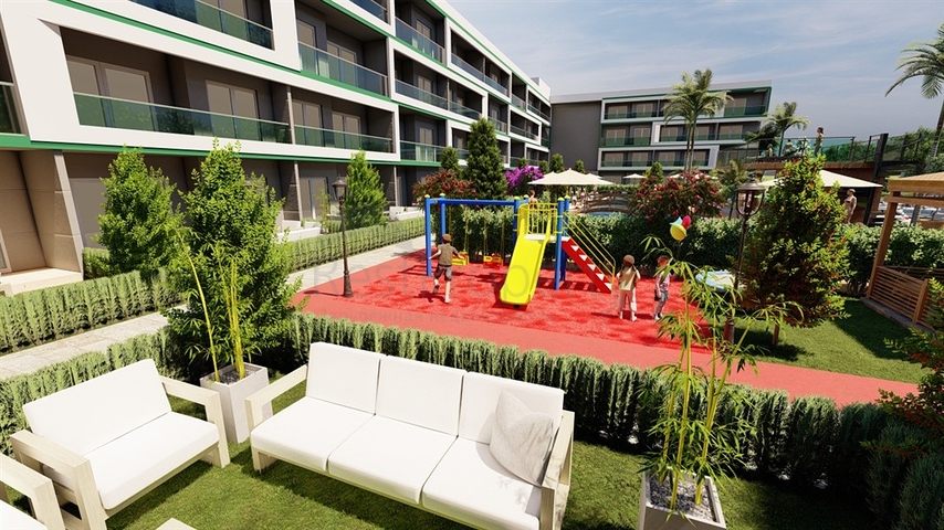 Apartments in a new project under construction in the Tomyuk area, 350 meters from the sea Apartments in a new project under construction in the Tomyuk area, 350 meters from the sea