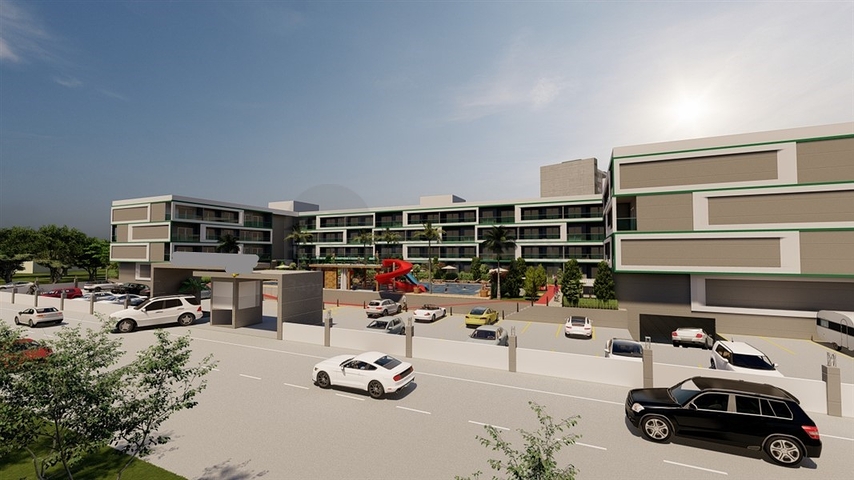 Apartments in a new project under construction in the Tomyuk area, 350 meters from the sea Apartments in a new project under construction in the Tomyuk area, 350 meters from the sea