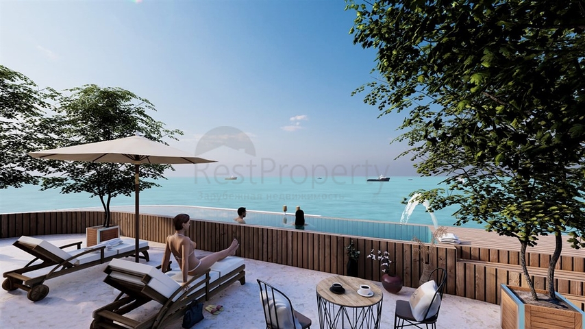 Luxury project under construction in Ayash area, 150 meters from the sea   Luxury project under construction in Ayash area, 150 meters from the sea