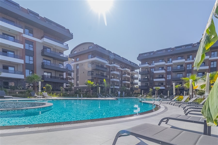 1+1 apartment in a modern complex in Oba district