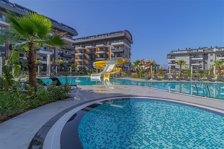 1+1 apartment in a modern complex in Oba district