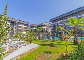 1+1 apartment in a modern complex in Oba district