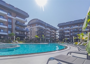 1+1 apartment in a modern complex in Oba district