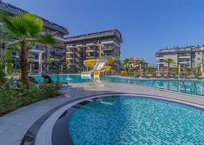 1+1 apartment in a modern complex in Oba district