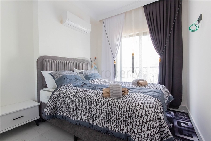 1+1 apartment 500 m from the sea in Mahmutlar district