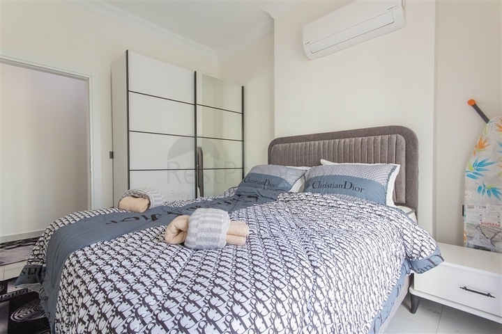 1+1 apartment 500 m from the sea in Mahmutlar district