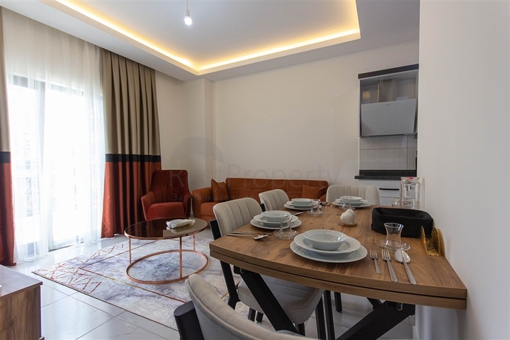 1+1 apartment 500 m from the sea in Mahmutlar district