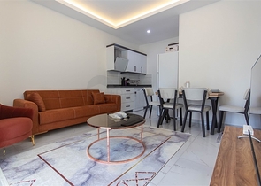 1+1 apartment 500 m from the sea in Mahmutlar district