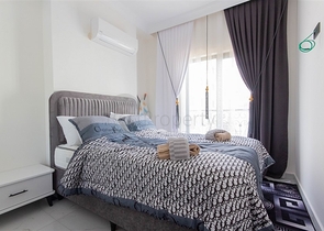 1+1 apartment 500 m from the sea in Mahmutlar district