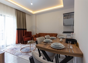 1+1 apartment 500 m from the sea in Mahmutlar district