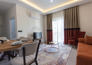 1+1 apartment 500 m from the sea in Mahmutlar district