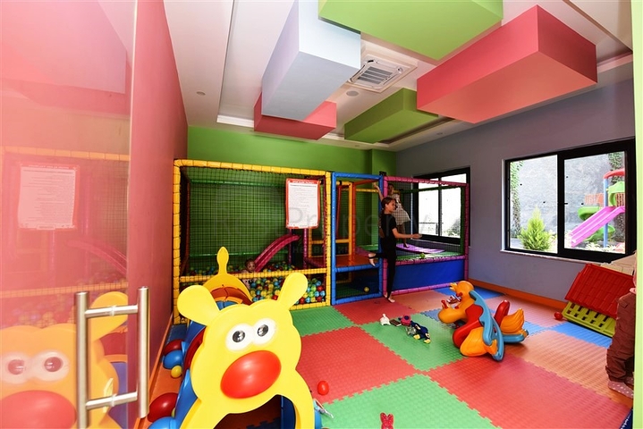 1+1 apartment with mountain view in a modern complex