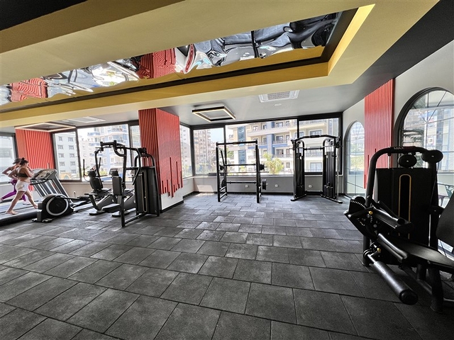 1+1 apartment with mountain view in a modern complex