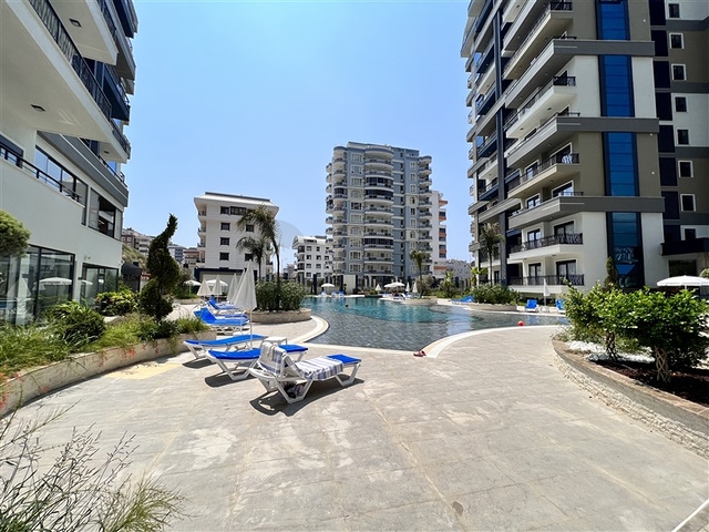 1+1 apartment with mountain view in a modern complex