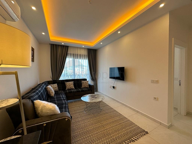 1+1 apartment with mountain view in a modern complex