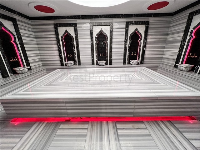 1+1 apartment with mountain view in a modern complex