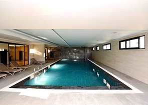 1+1 apartment with mountain view in a modern complex