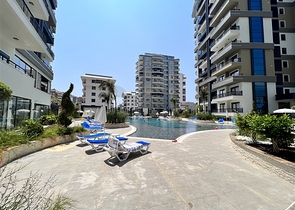1+1 apartment with mountain view in a modern complex