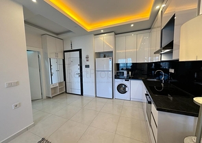 1+1 apartment with mountain view in a modern complex